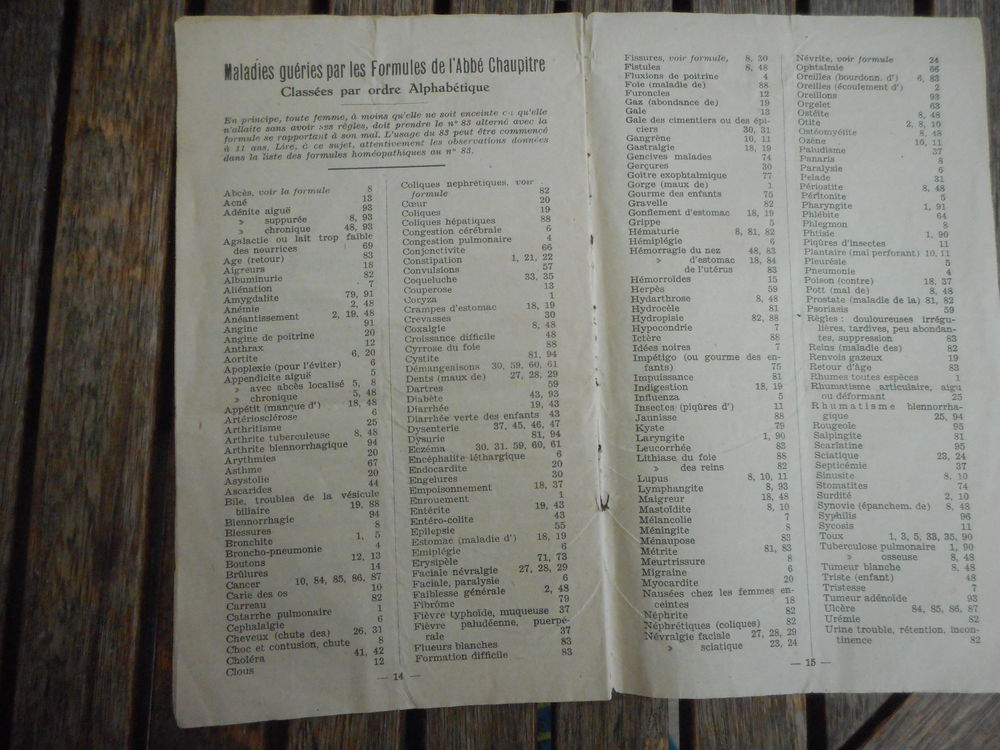 Livret ancien "guide pratique des m&eacute;dicaments hom&eacute;opathiques Livres et BD