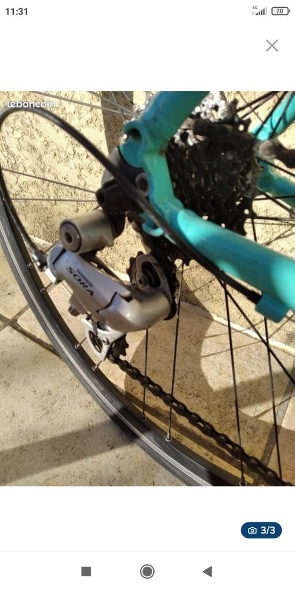V&eacute;lo de route Bianchi Via Nirone Vélos