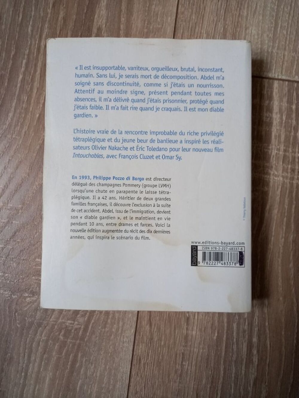 Livre le second souffle (l'intouchable) Livres et BD