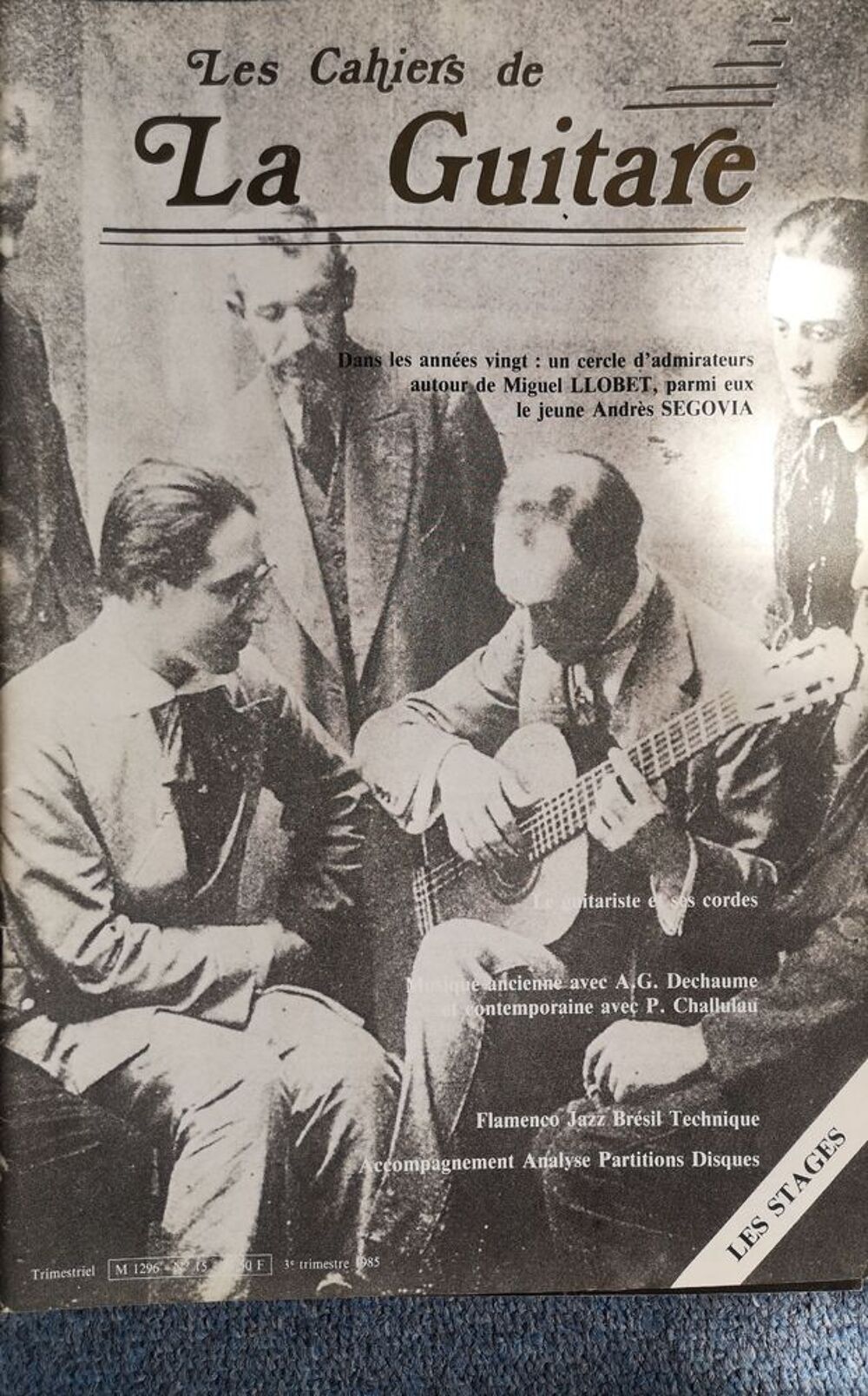 Les cahiers de la guitare Instruments de musique