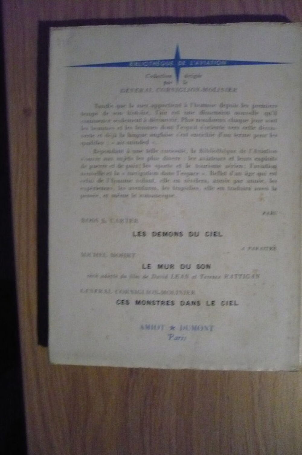 LE MONDE DE L'AVIATION de Wolgang LANGEWIESCHE (1953) Livres et BD