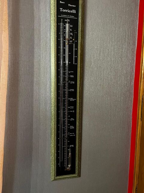 Barom�tre de pr�cision Torricelli 30 Courcy (51)