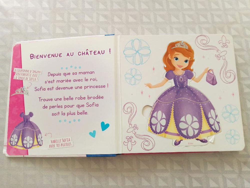 Livre mes premiers puzzles Princesse Sofia Disney Jeux / jouets