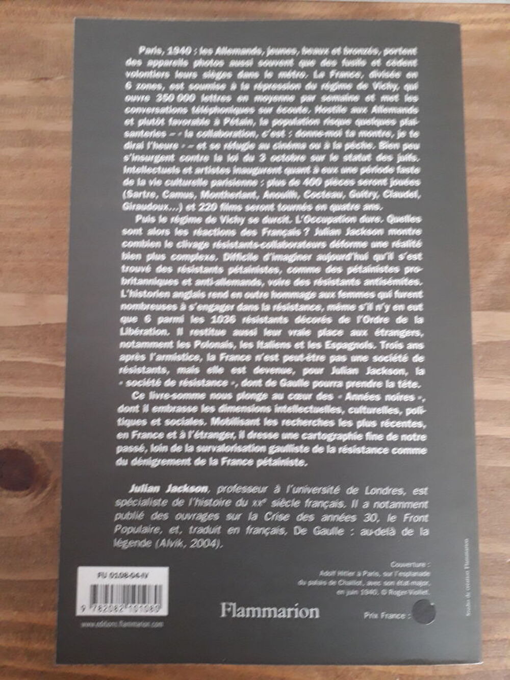 La France sous l'Occupation 1940-1944 Livres et BD
