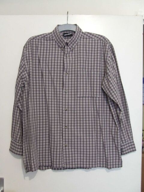 Chemise à carreaux marron, WANNABEE de Go Sport, Taille M 6 Bagnolet (93)