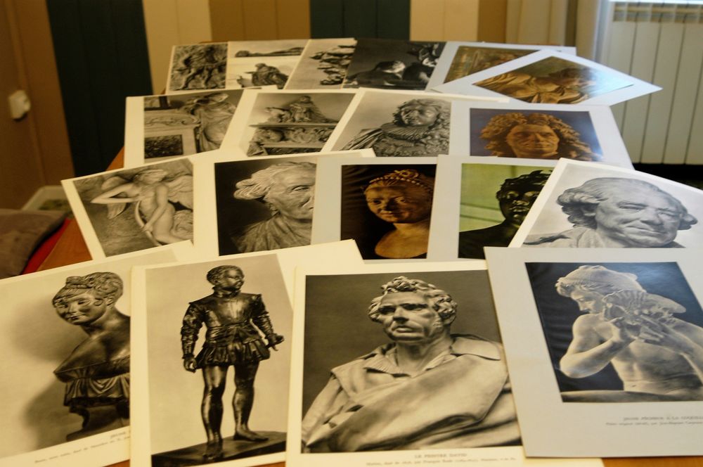 Jolie collection sur la sculpture au Mus&eacute;e du Louvre 