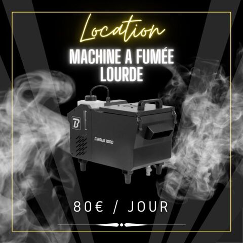 Location Machine a Fumée Lourde  94600 Choisy-le-roi