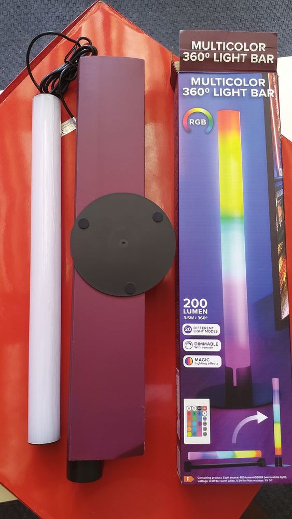 Lampe veilleuse d&eacute;corative avec 20 modes d &eacute;clairage Décoration