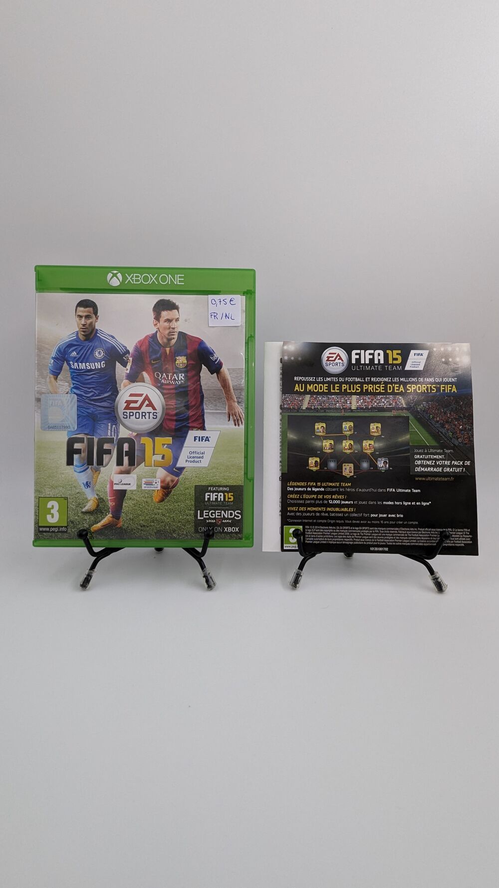 Jeu Xbox One Fifa 15 en boite, complet (boite FR/NL) Consoles et jeux vidéos