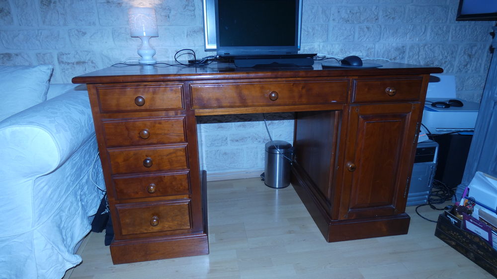 bureau merisier massif Meubles