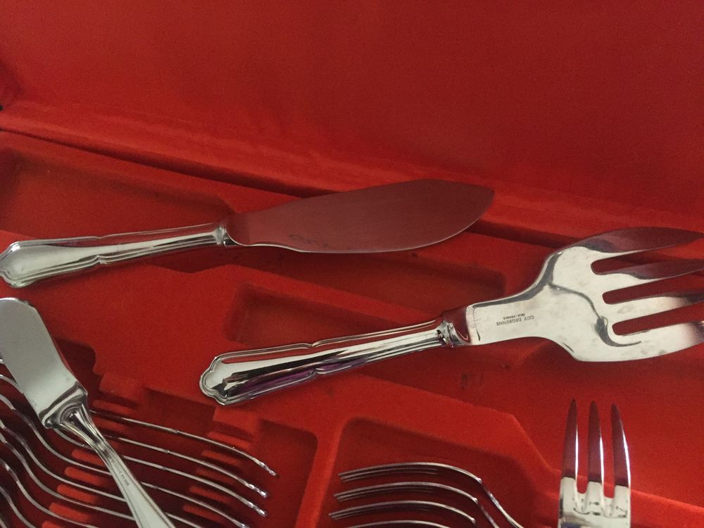 service &agrave; poisson Guy Degrenne D�coration