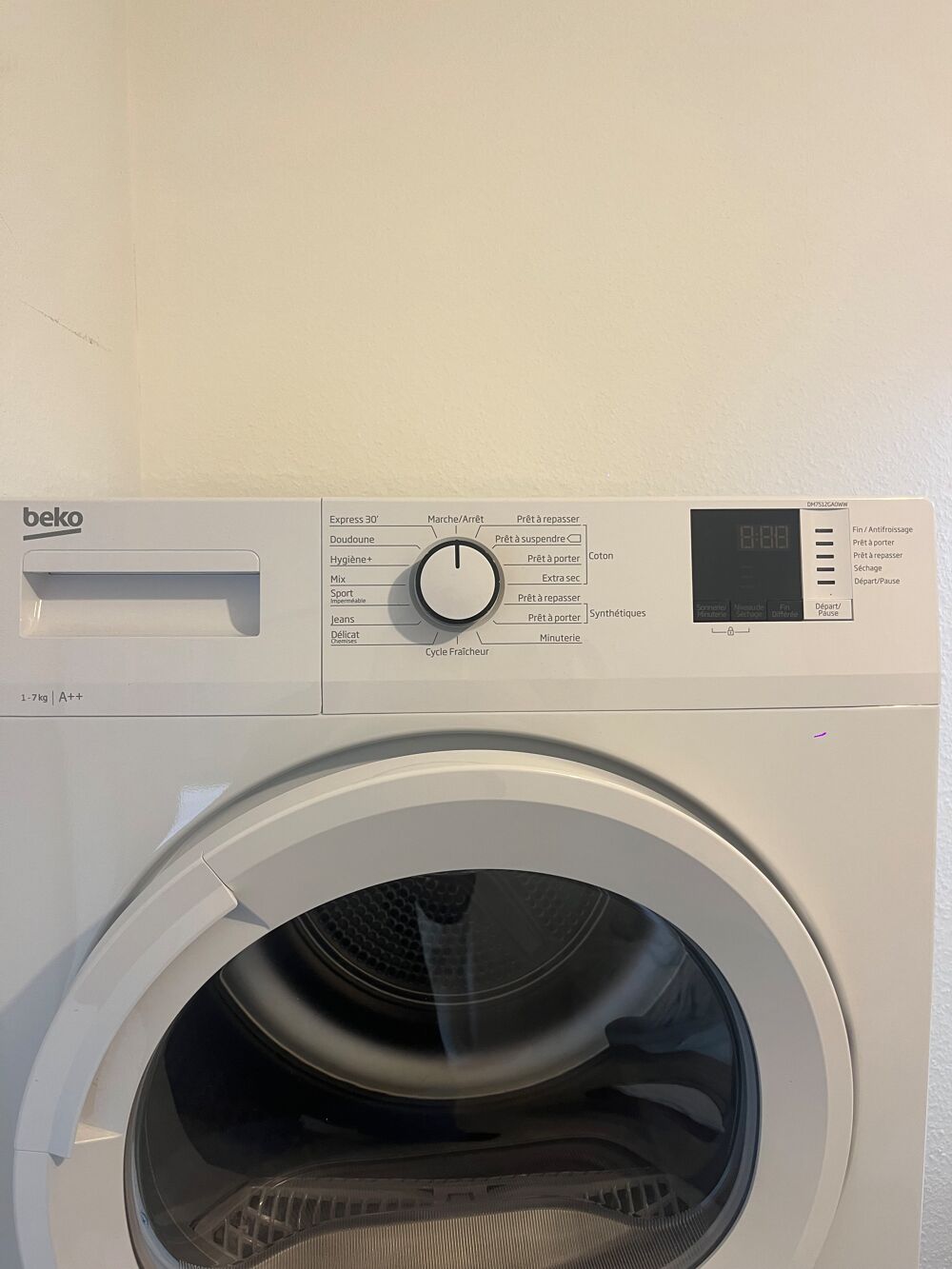 S&egrave;che linge Beko A Electroménager