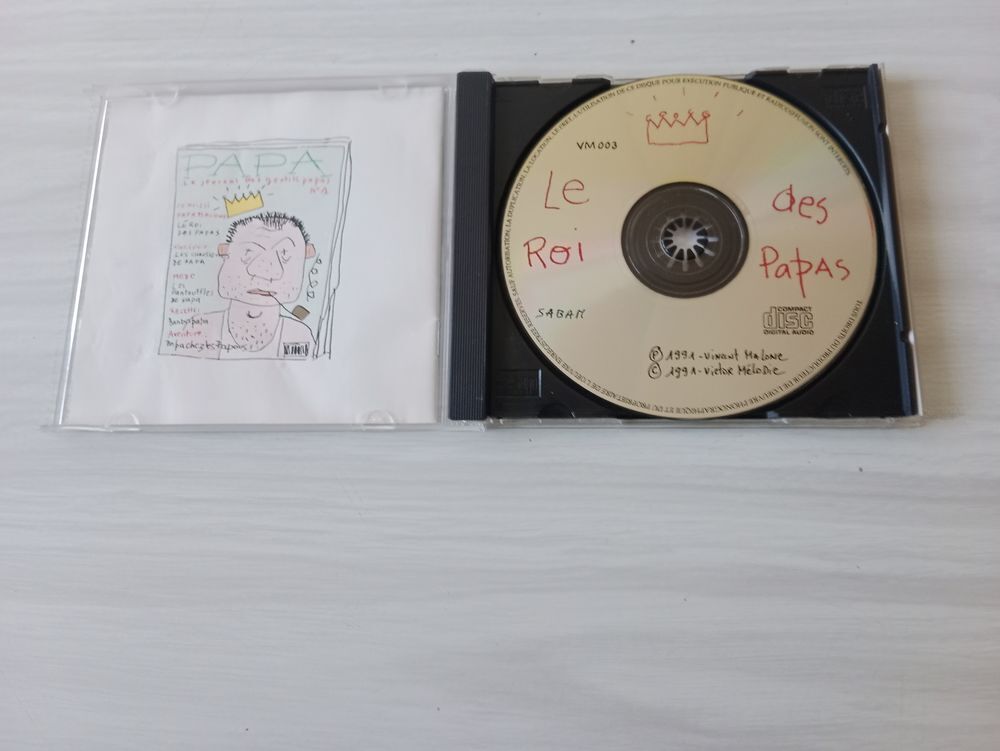 Vincent Malone Le roi des papas CD et vinyles