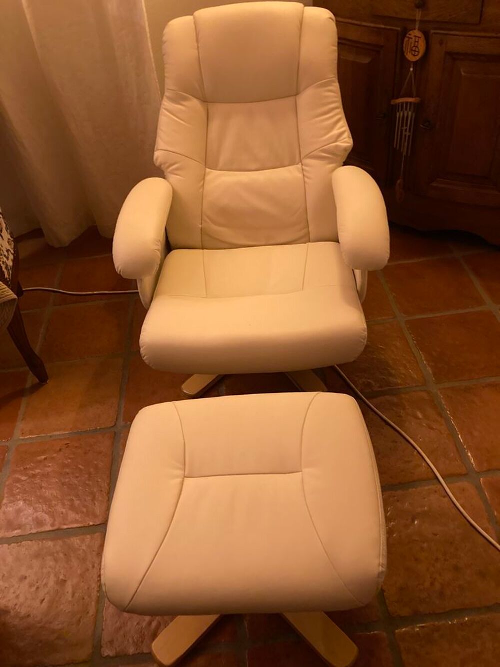 Fauteuil de relaxation avec repose-pied Meubles