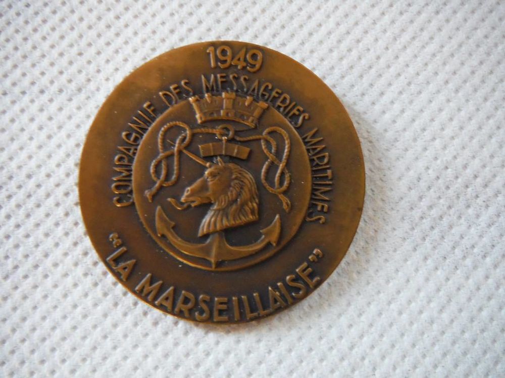 M&eacute;daille de la CMM 1949 "Marseillaise"
