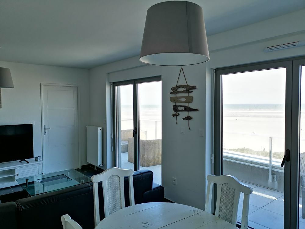   Appartement 5 personnes Pieds dans l'eau Berck sur Mer Nord-Pas-de-Calais, Berck (62600)