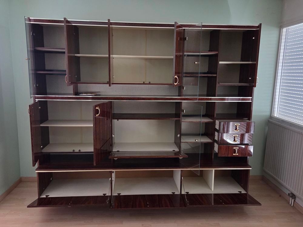 Grand buffet en bois 239 cm ? Notice + poign&eacute;es de rechange Meubles