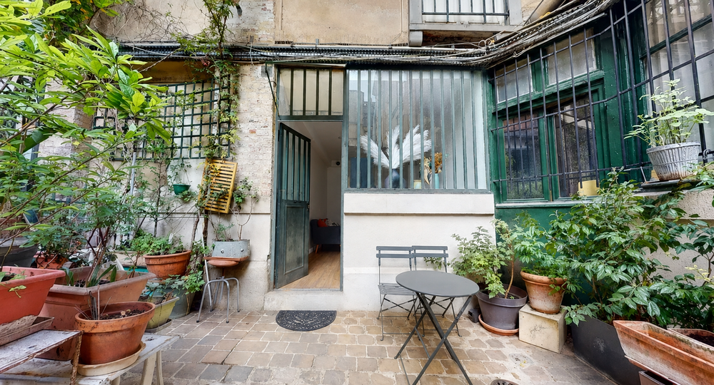 Vente Appartement Local mixte (habitation et professionnel) avec terrasse. Paris 10