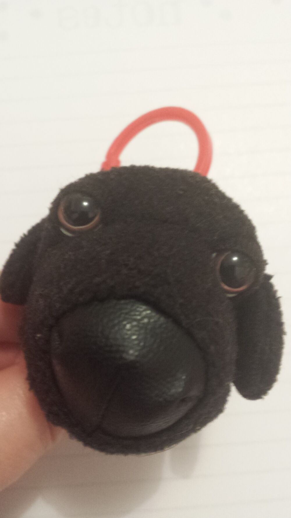 PORTE-CLEF PETIT CHIEN NOIR 