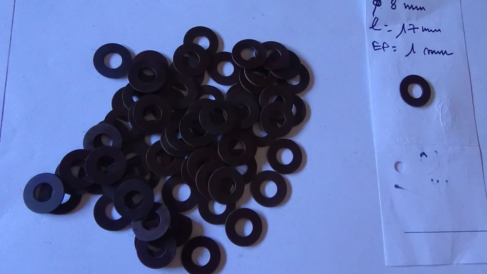RONDELLES PLATES ISOLANTES BAKELITE Bricolage