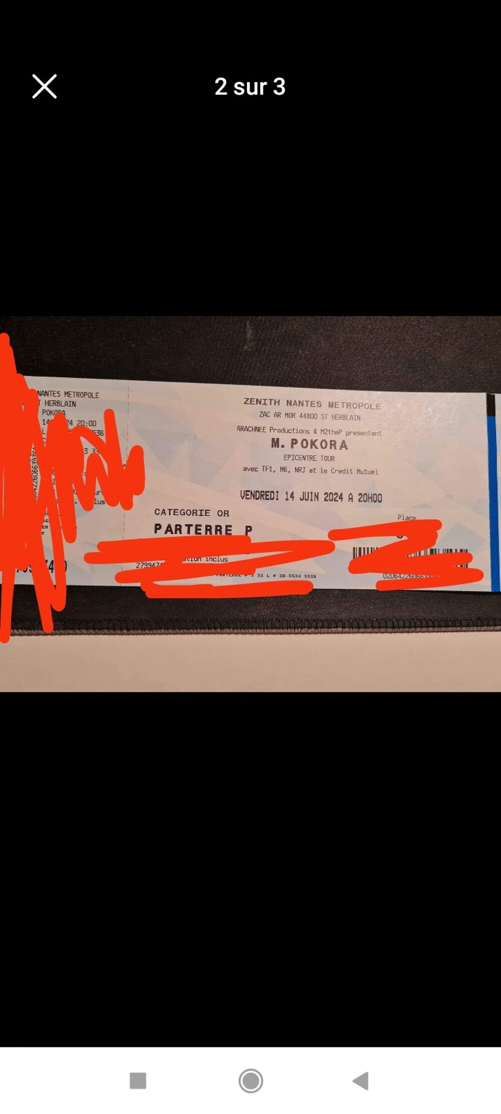 M Pokora Zenith Nantes vendredi 14 juin 2024 Billetterie