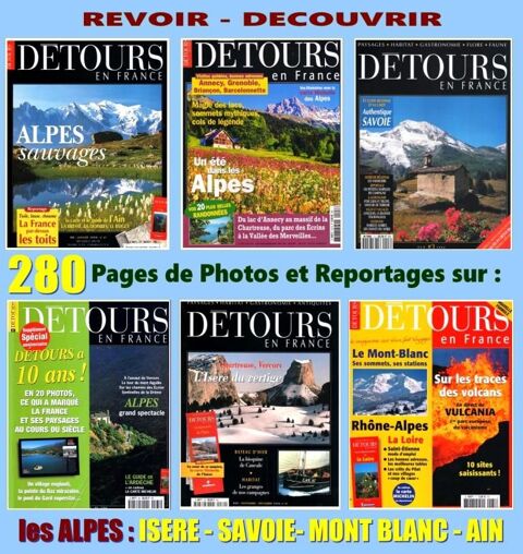 LES ALPES - AIN - SAVOIE - IS�RE / prixportcompris 18 Lille (59)