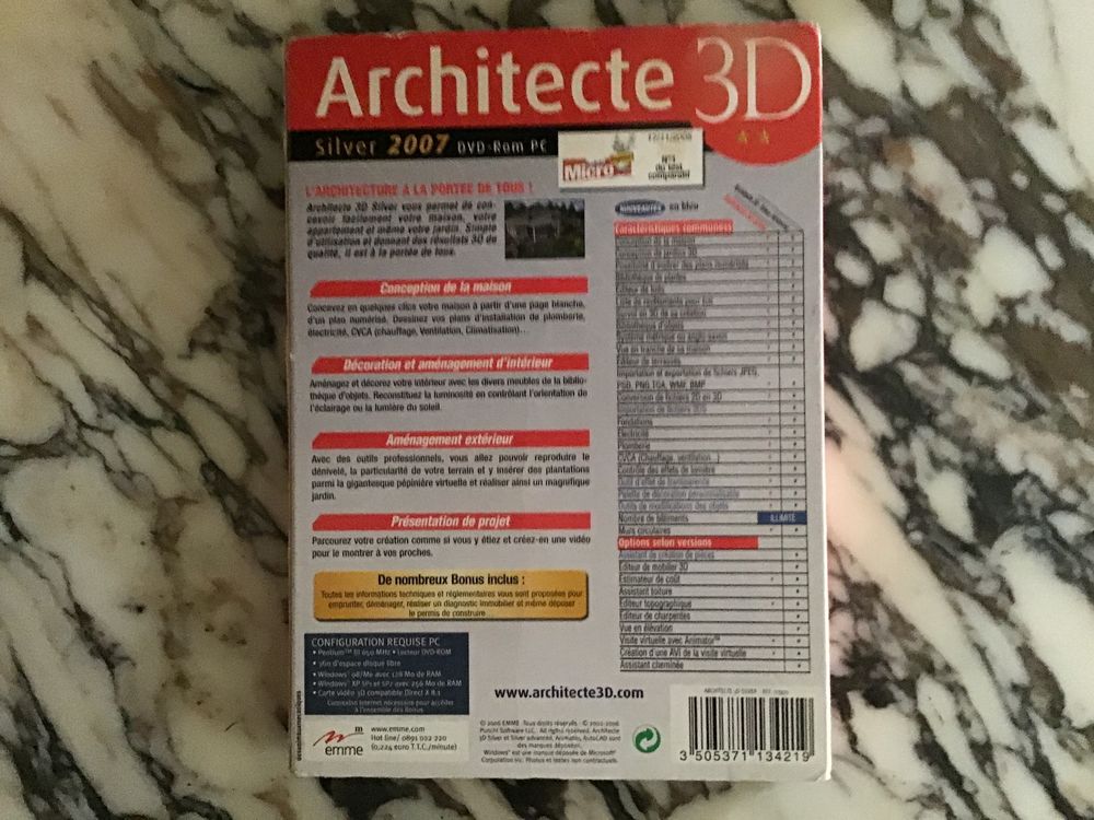 Architecte 3D - DVD Consoles et jeux vidos