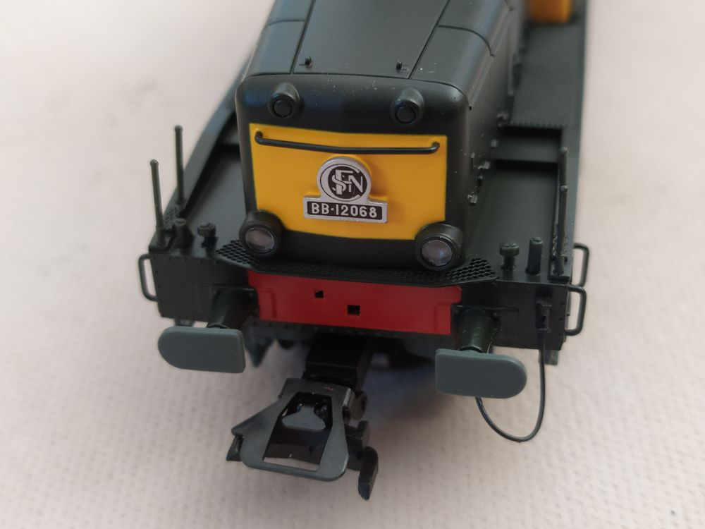 Echelle HO- M&auml;rklin Loco &eacute;lectrique BB 12068 verte r&eacute;f 37330 