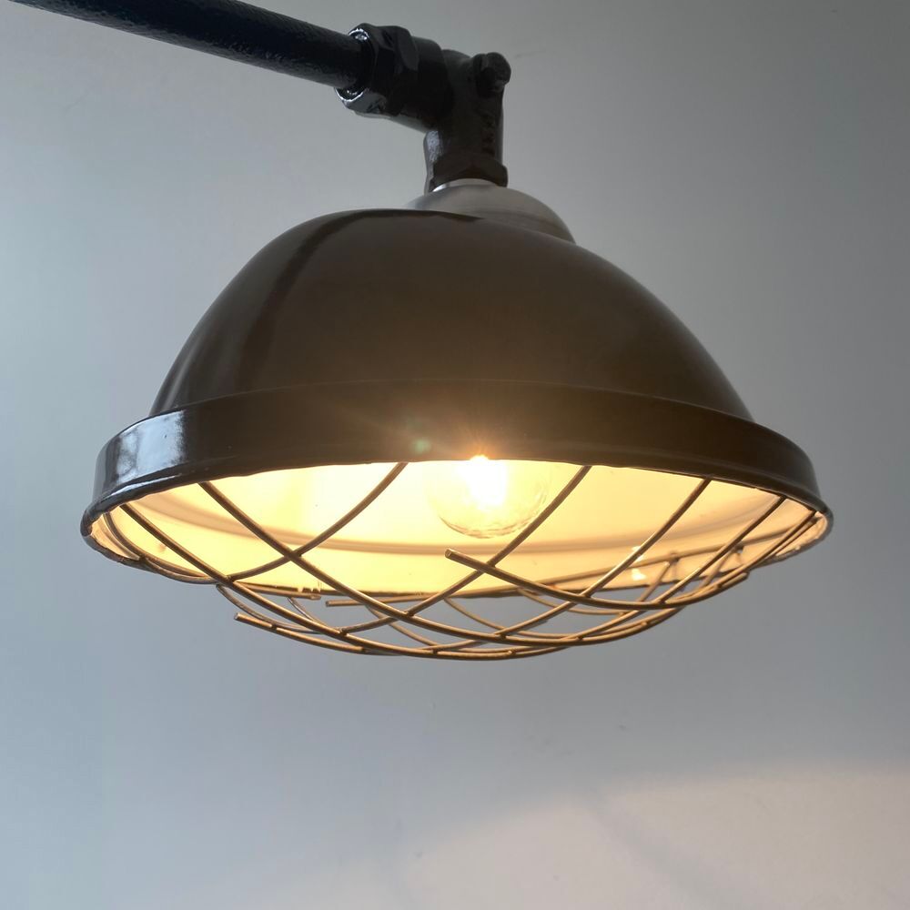 ANCIENNE LAMPE POTENCE INDUSTRIELLE XXL Décoration