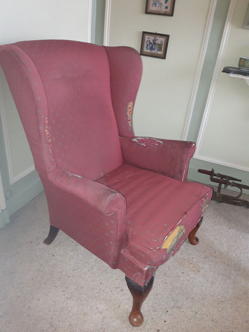 Fauteuil &agrave; oreilles Meubles