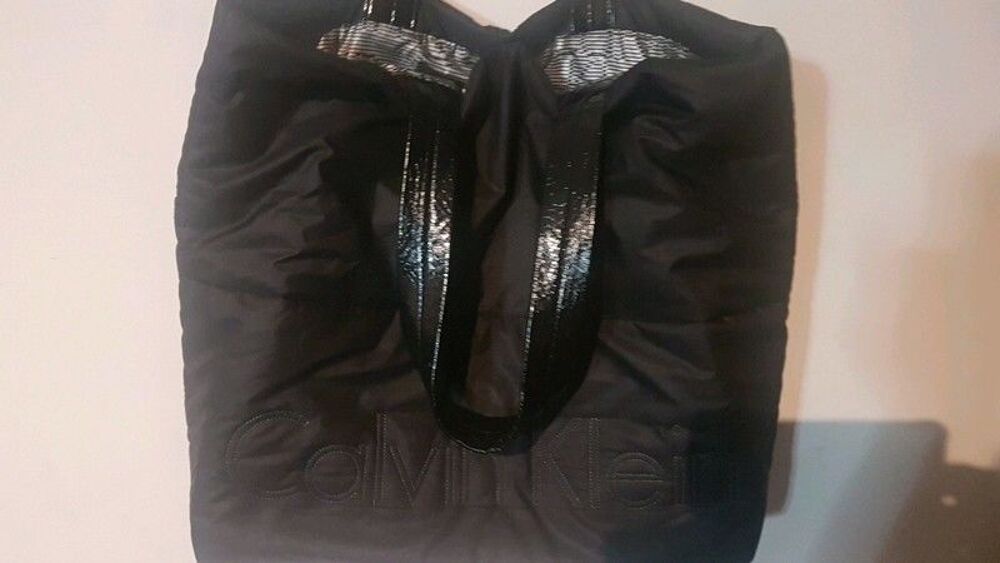 Sac en toile Calvin Klein noir Maroquinerie