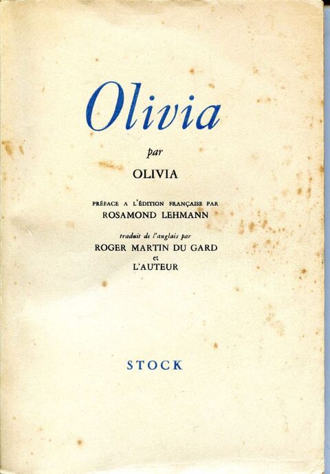 OLIVIA par Olivia 10 Rennes (35)