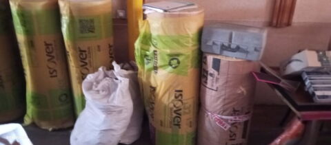 3,5 rouleau Isolation laine de verre 3x(2,7X1,20) Ep 100 78 Voussac (03)