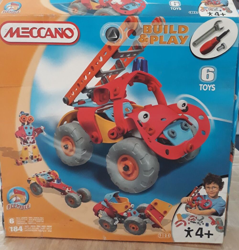 Meccano Build and Play . Num&eacute;ro 9104 . Jeux / jouets