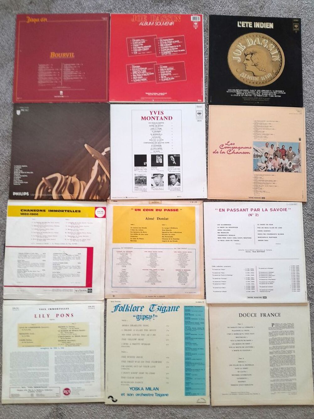 Divers vari&eacute;t&eacute; 1960 &agrave; 1970 CD et vinyles