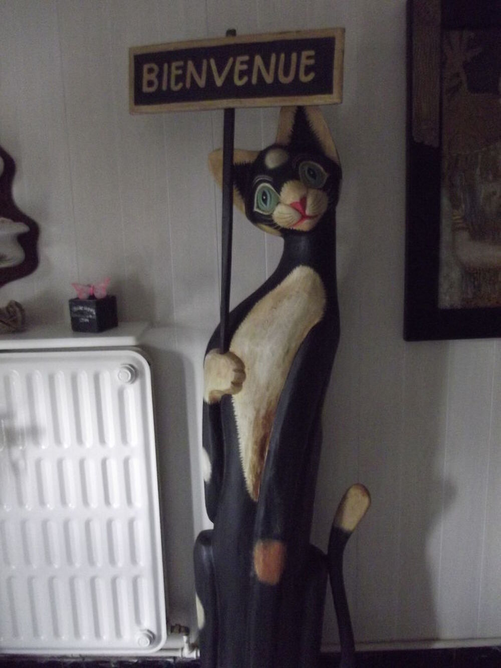 CHAT DE BIENVENU Décoration