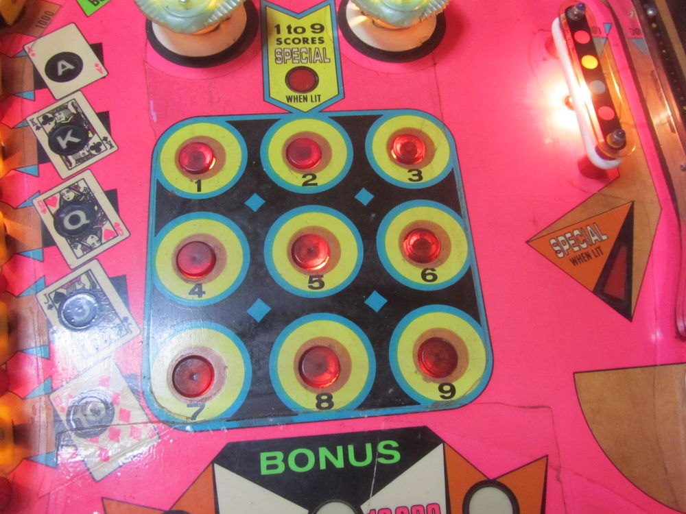 Flipper &eacute;lectrom&eacute;canique Dealers choice Jeux / jouets
