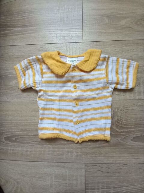 TEE SHIRT MANCHES COURTES 3 MOIS 2 Villiers (86)