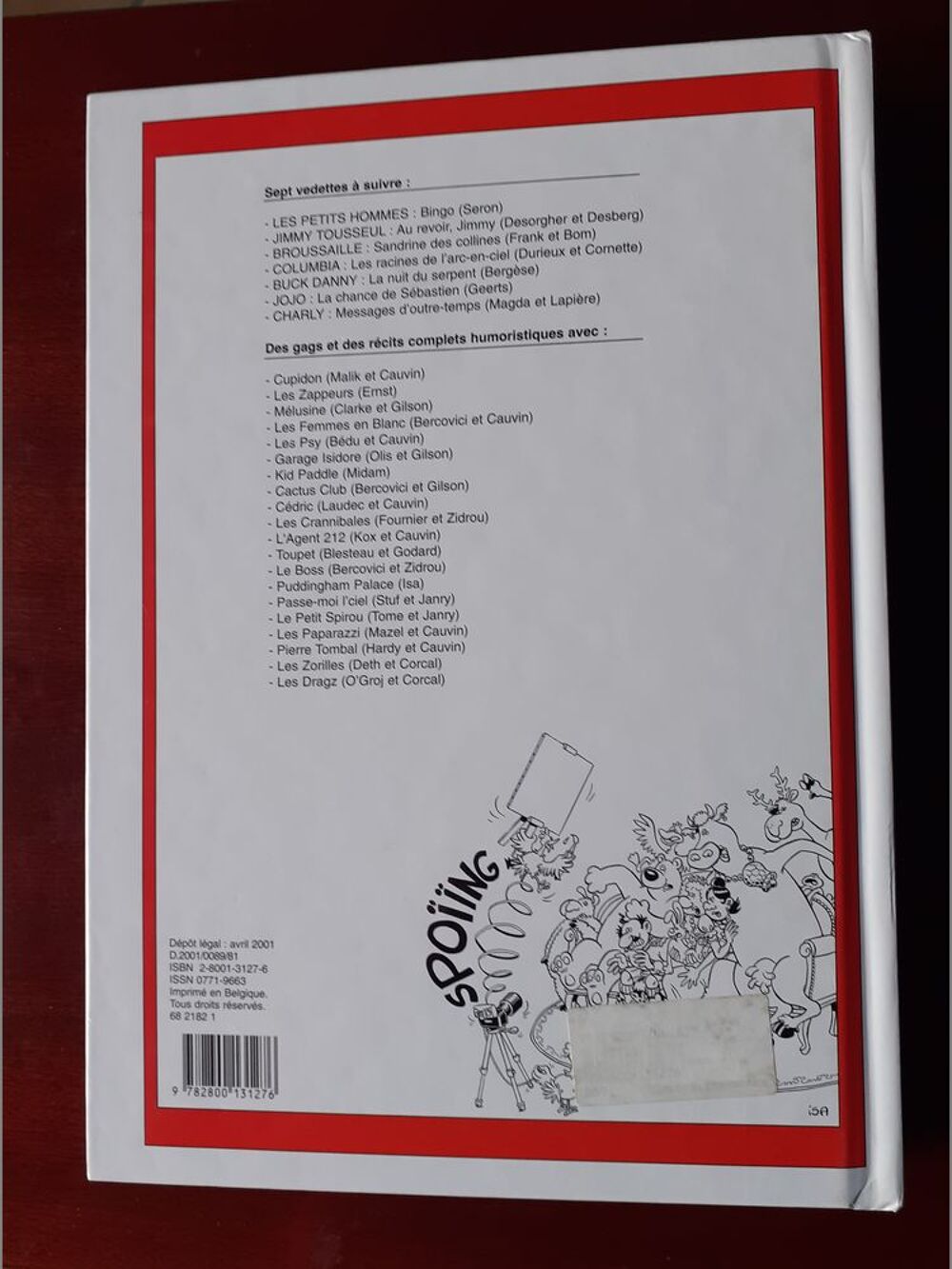 Livre SPIROU Livres et BD