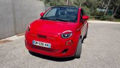 500 E cabriolet FIAT lectrique RED 95ch 2023 occasion 13260 Cassis
