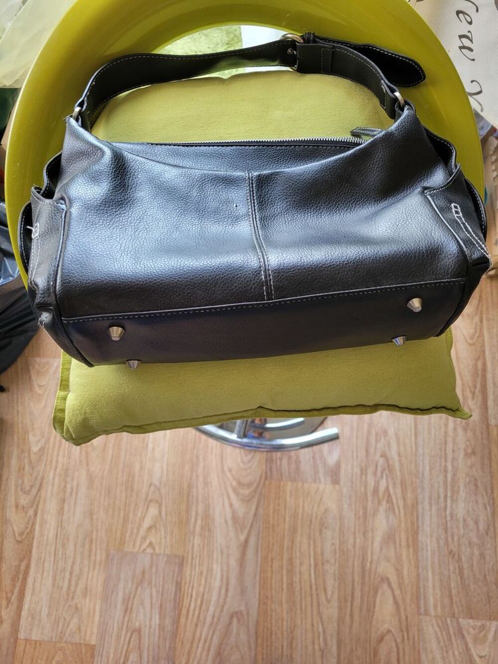 Sac bowling en cuir Gino Casti Maroquinerie