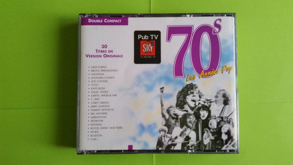 LES ANN&Eacute;ES POP 70S CD et vinyles