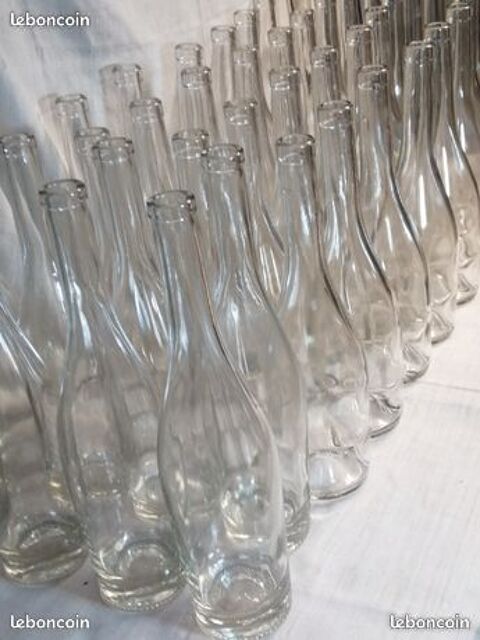 Bouteilles verre transparent: déco ou vin blanc & rosé Saint-Martin-Saint-Firmin (27)