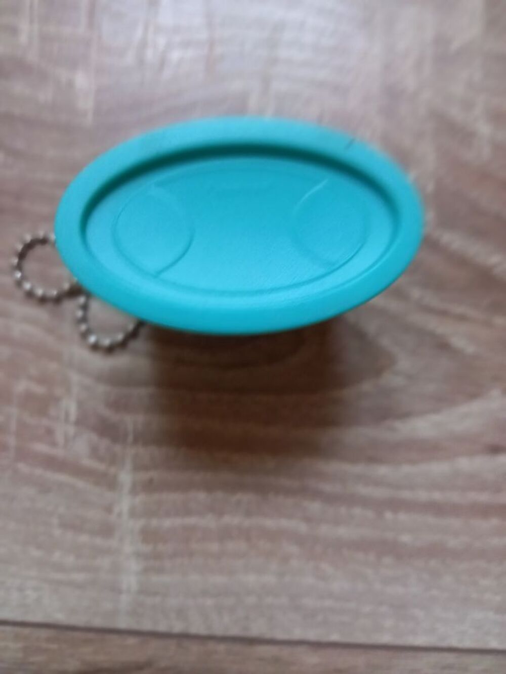 Porte cl&eacute; Tupperware cuisine balance Keychain miniature 