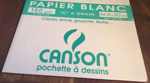pPapier � dessin blanc Canson A4 2.5 Beauchamp (95)