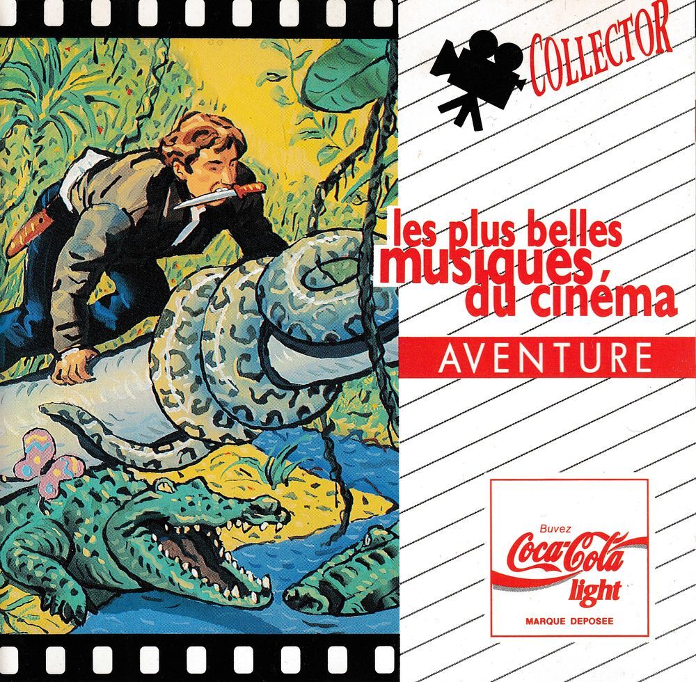 CD Plus Belles Musiques Cin&eacute;ma Aventure Coca-Cola CD et vinyles