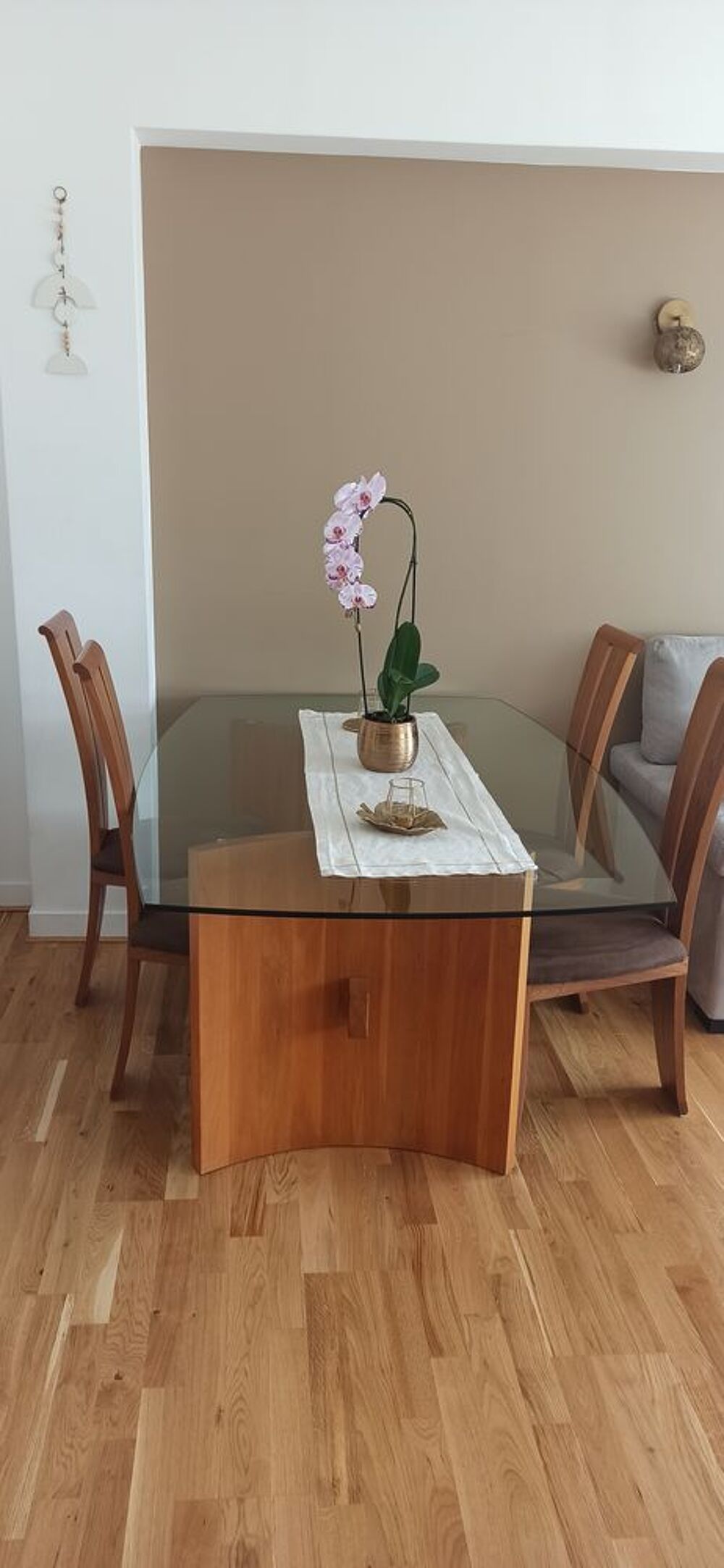 Ensemble table et chaises Roche Bobois Meubles