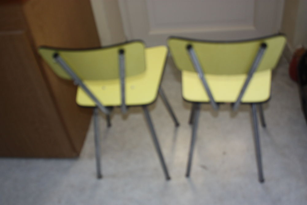 chaise formica jaune Meubles