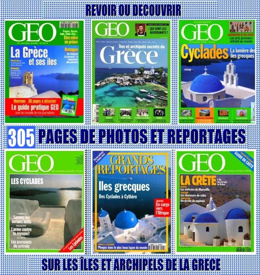 &Icirc;LES ET ARCHIPELS DE / LA GRECE / prixportcompris Livres et BD