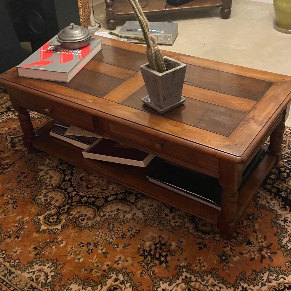 Belle Table basse 2 tiroirs + d&eacute;pose Meubles